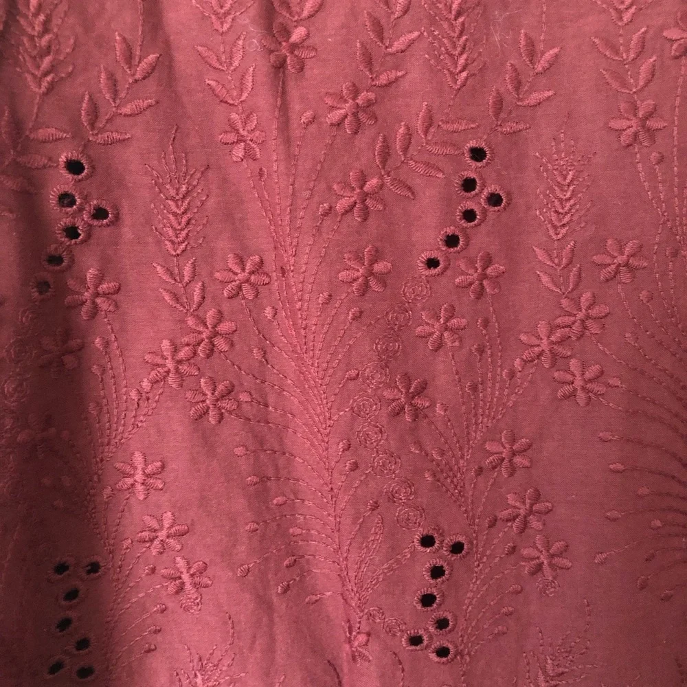 Madewell Floral Embroidered Eyelet Long Sleeve Top - Picture 9 of 9